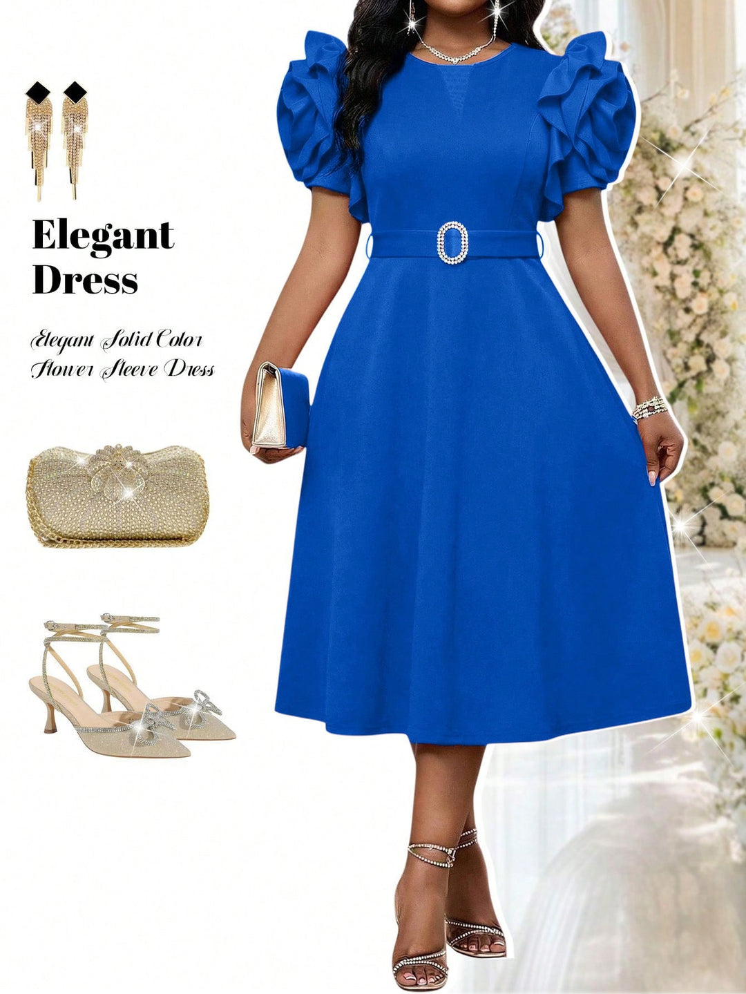 Rochie SHEIN, albastru