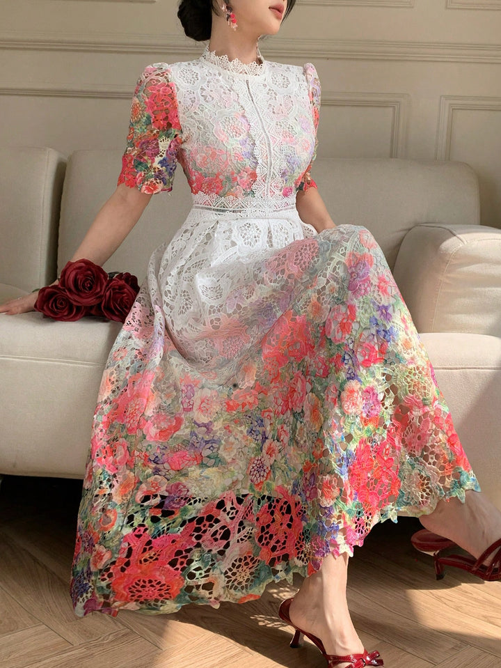 Rochie maxi SHEIN, roz