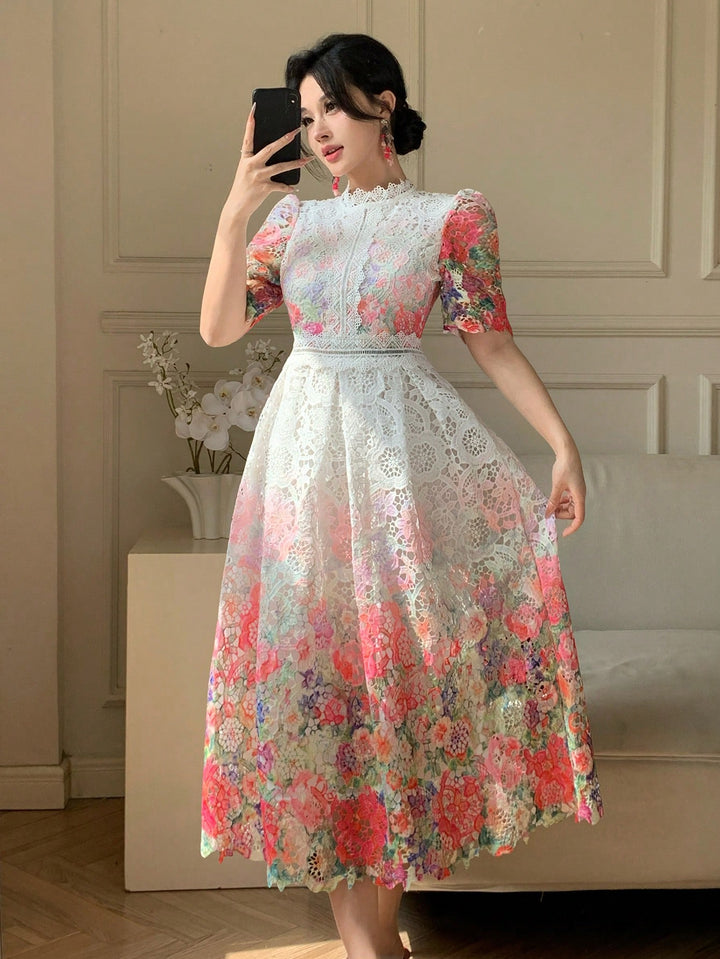 Rochie maxi SHEIN, roz