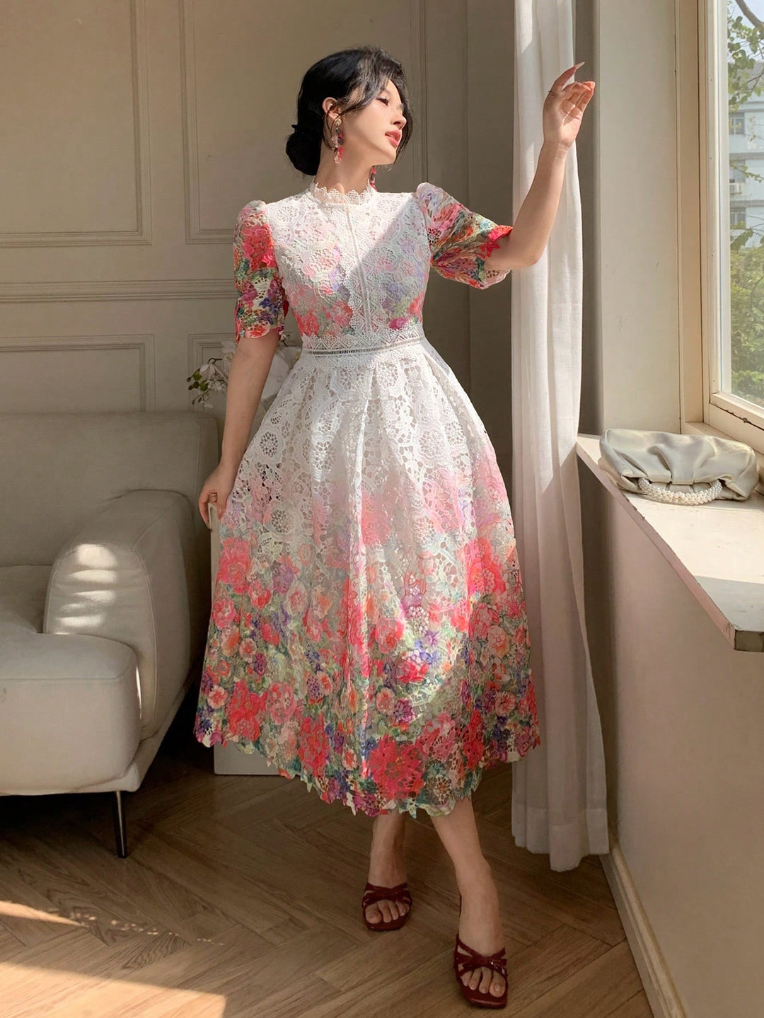 Rochie maxi SHEIN, roz