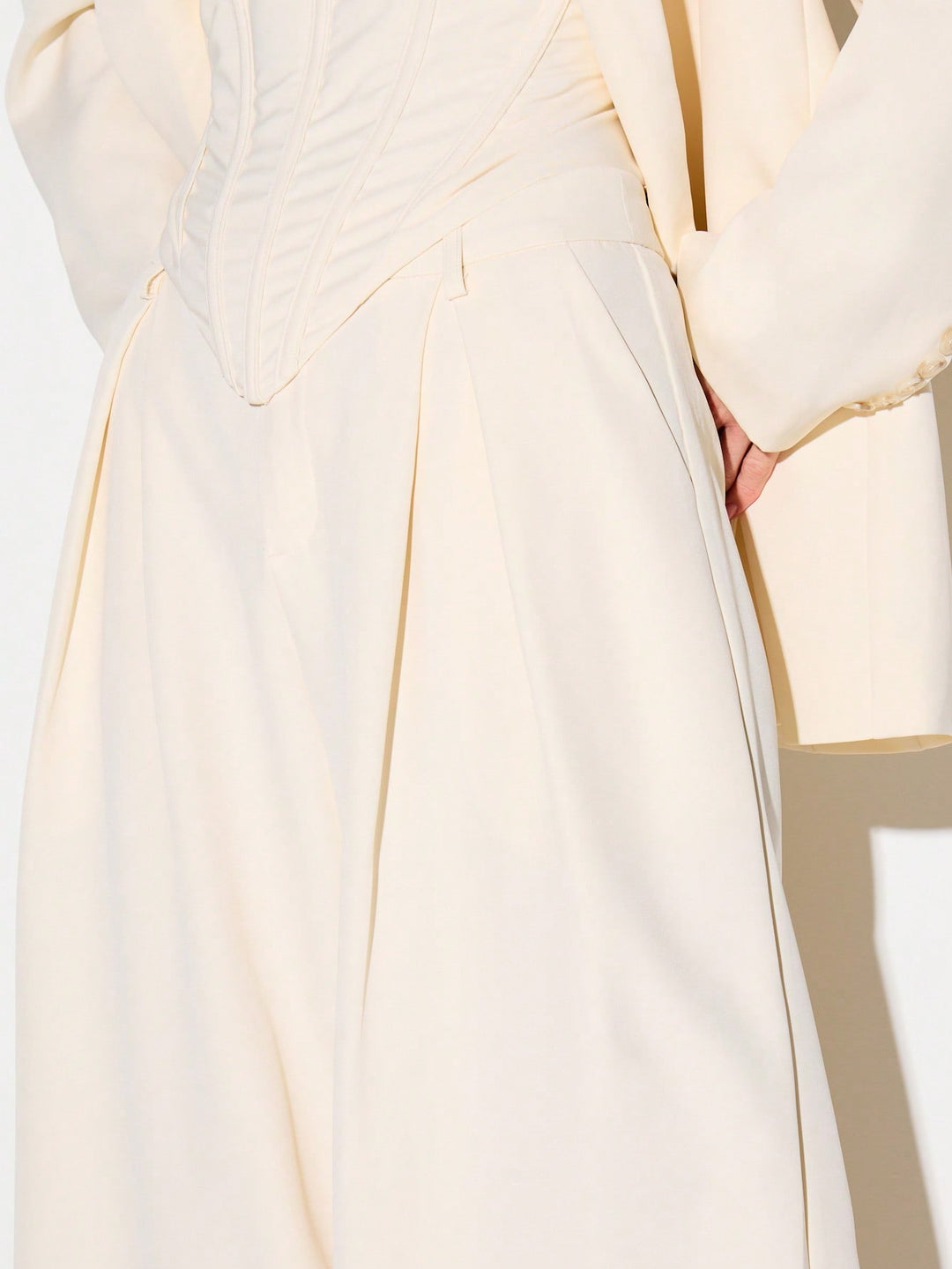Pantalon SHEIN, galben