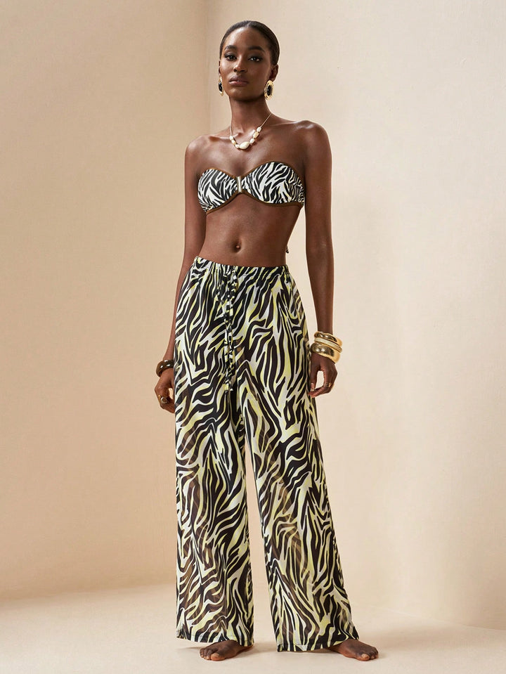 Set bikini SHEIN, negru