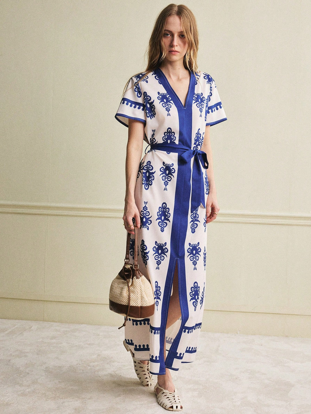 Rochie maxi SHEIN, albastru