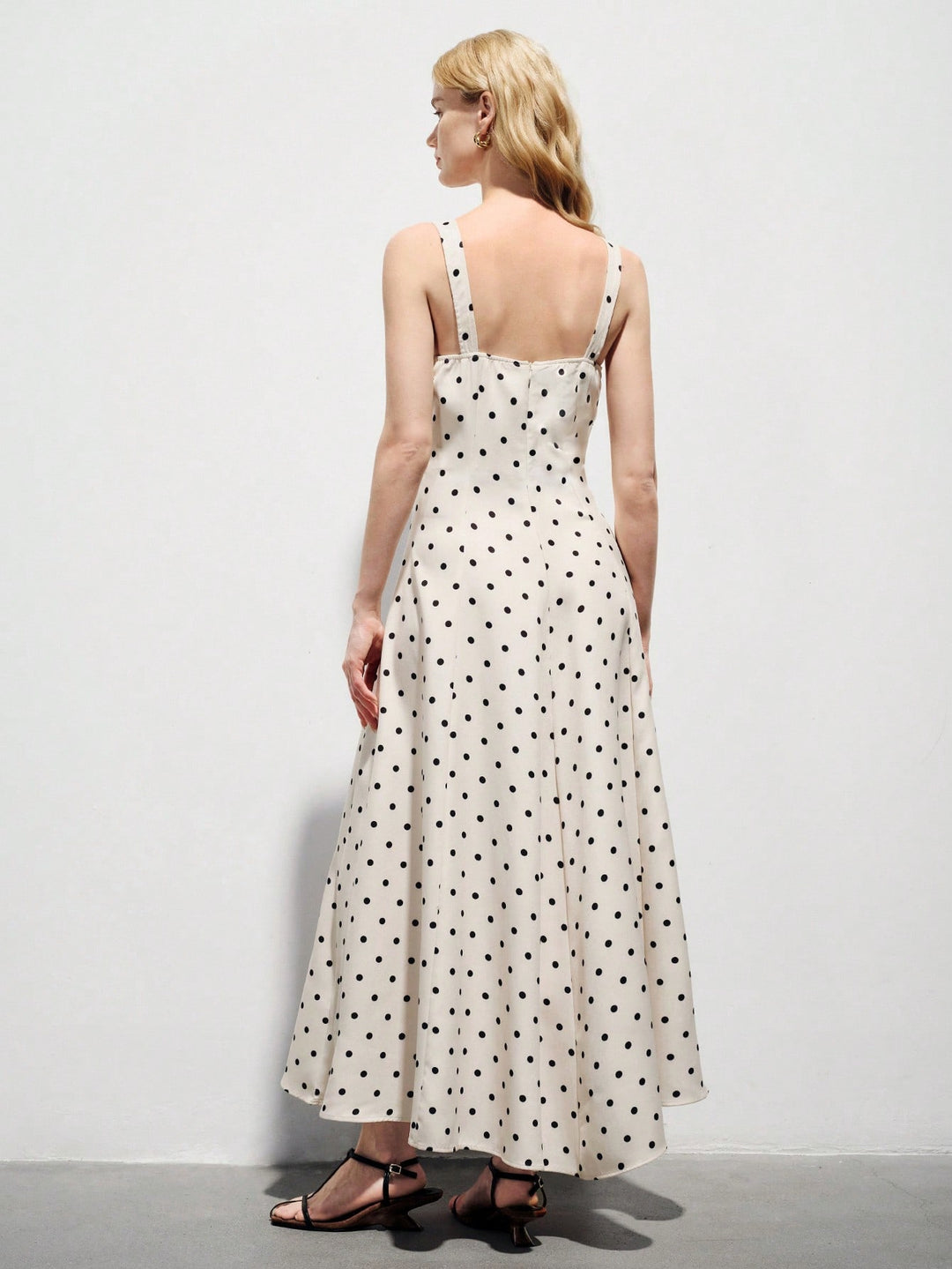 Rochie maxi SHEIN, bej