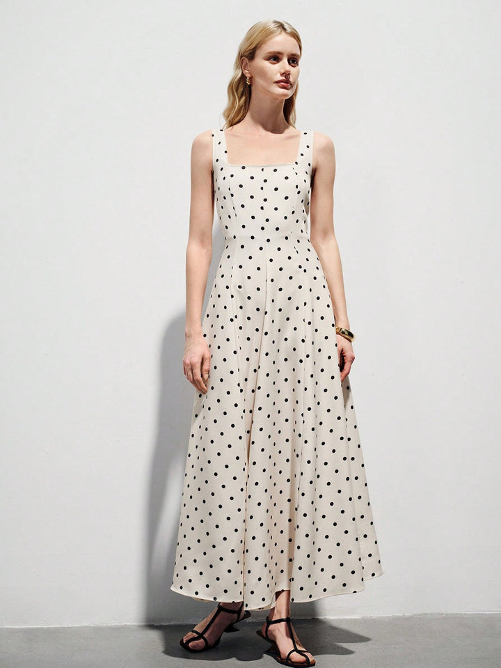 Rochie maxi SHEIN, bej