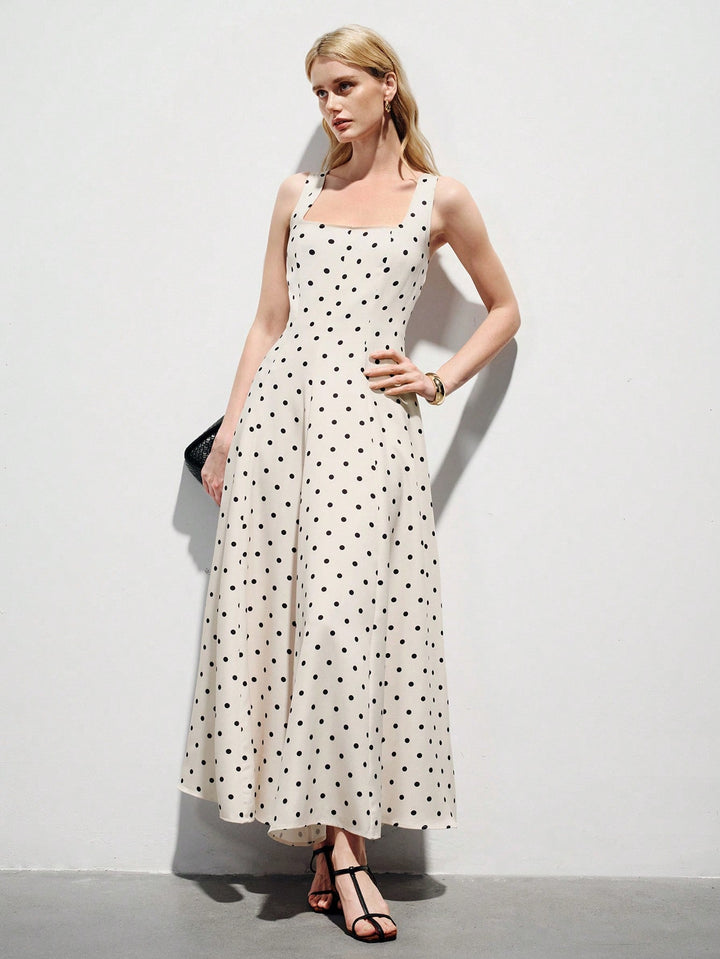 Rochie maxi SHEIN, bej