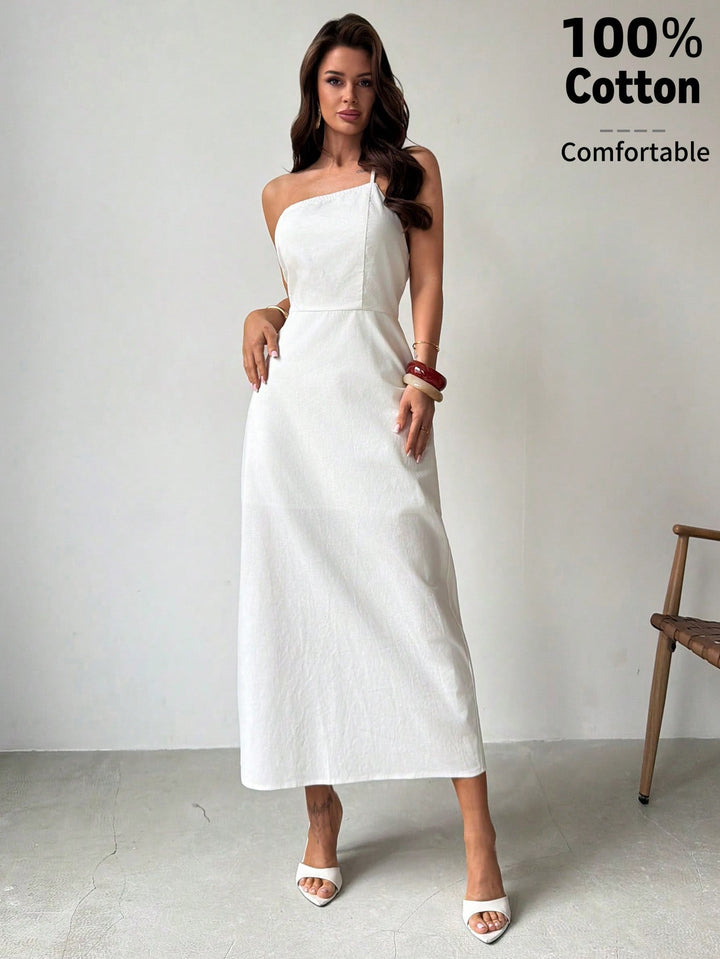 Rochie midi SHEIN, alb