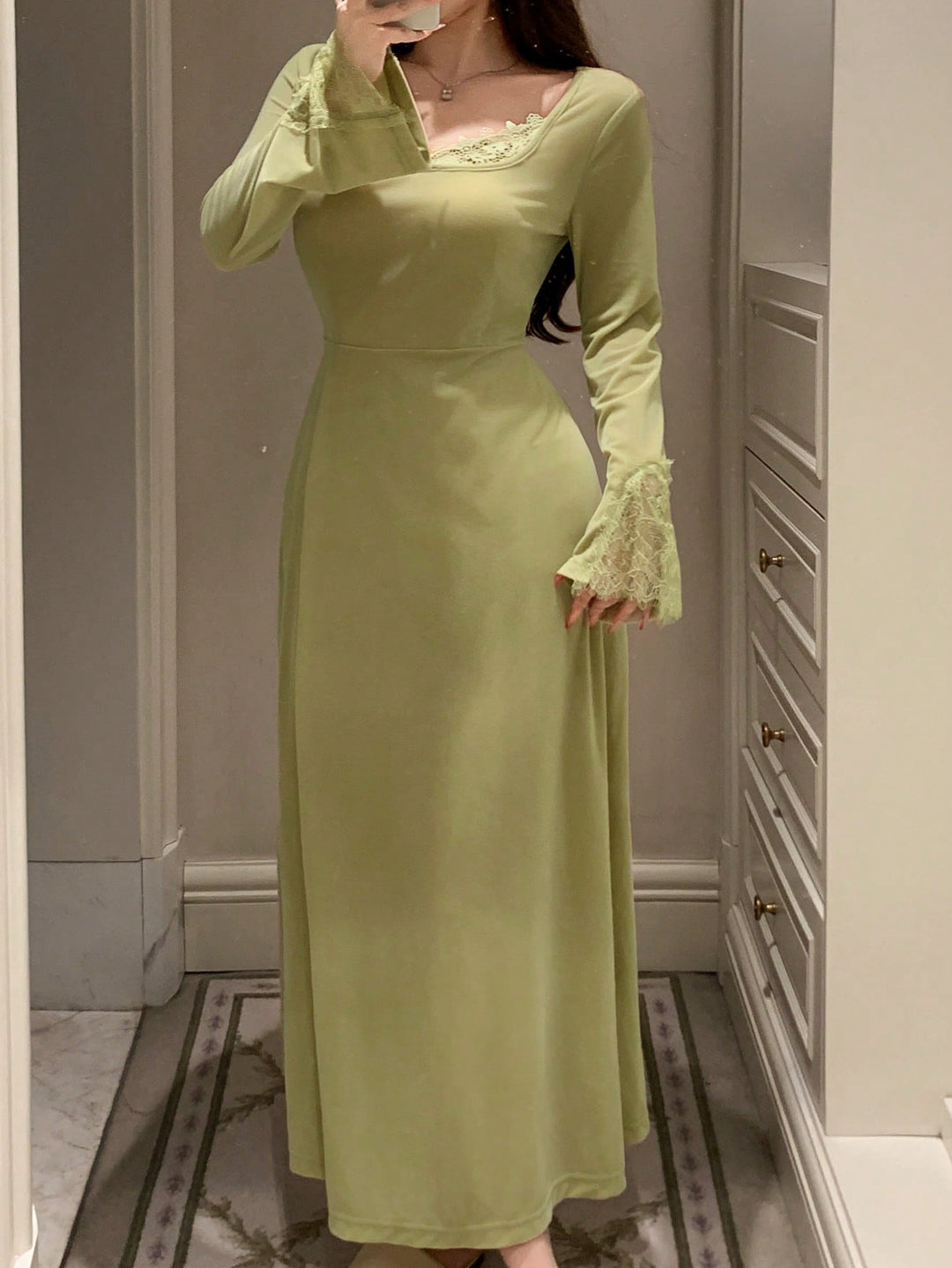 SHEIN ing, zöld
