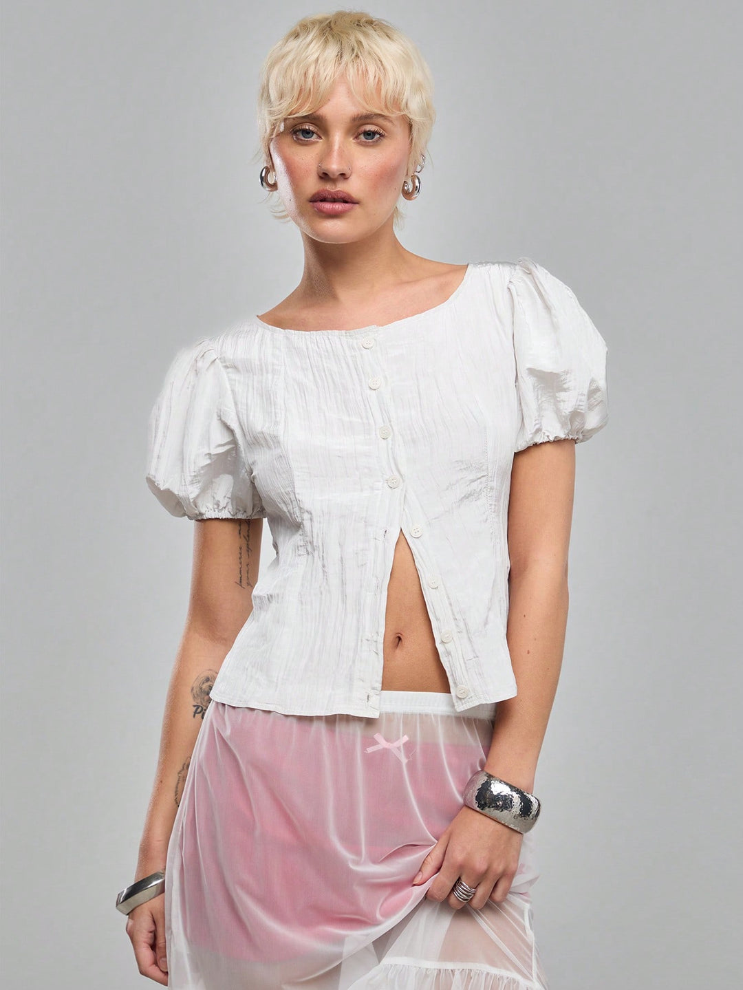Top SHEIN, bej