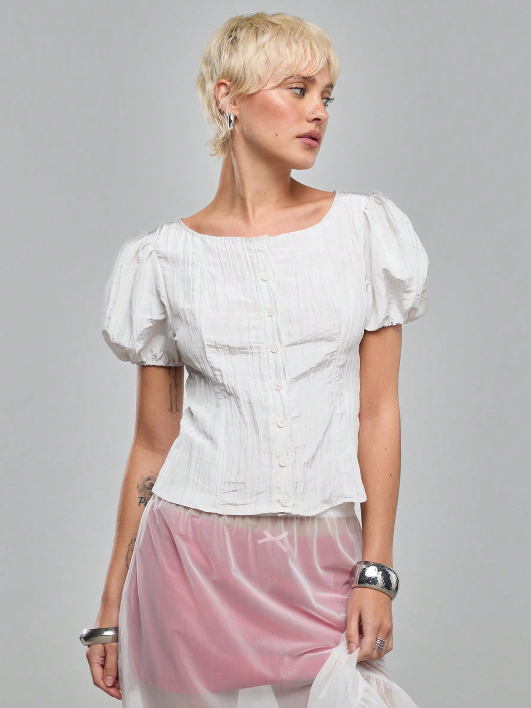 Top SHEIN, bej