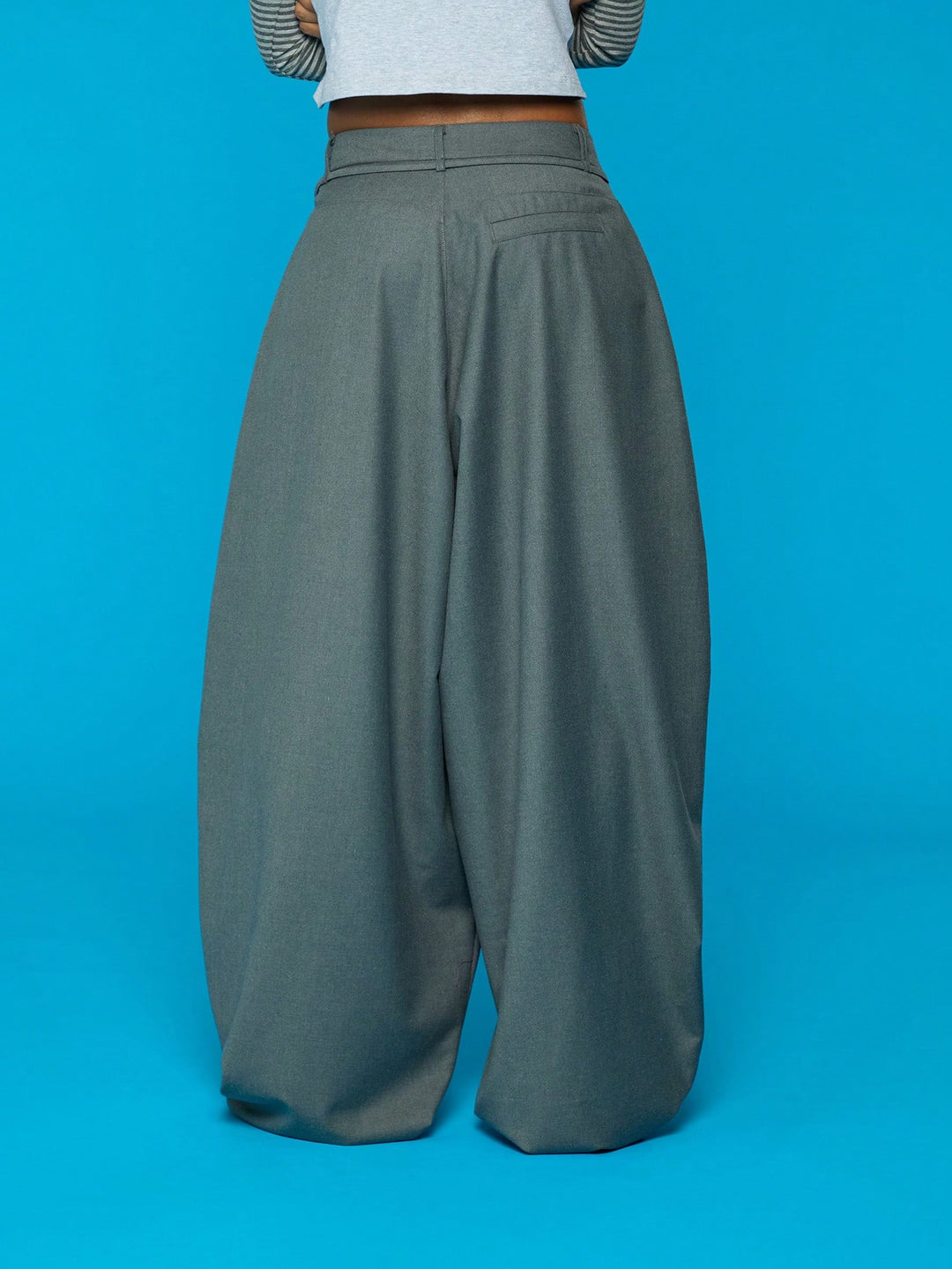 Pantaloni SHEIN, gri
