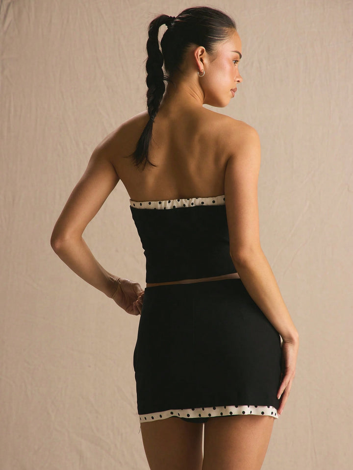 Top SHEIN, negru