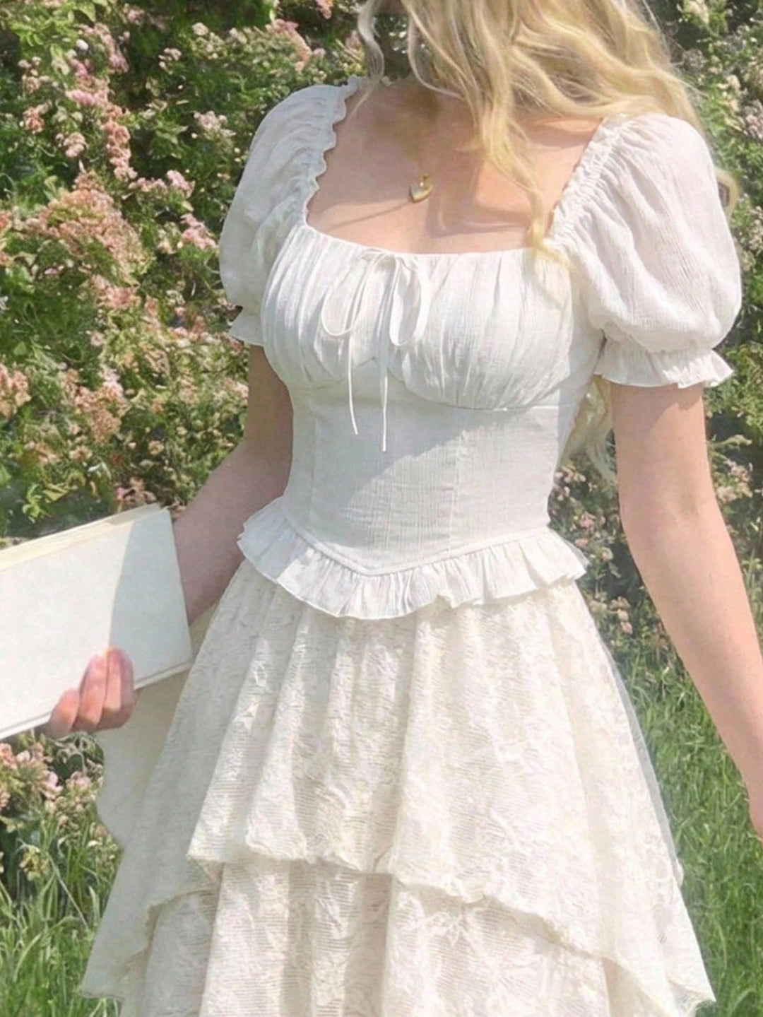 SHEIN felső, fehér