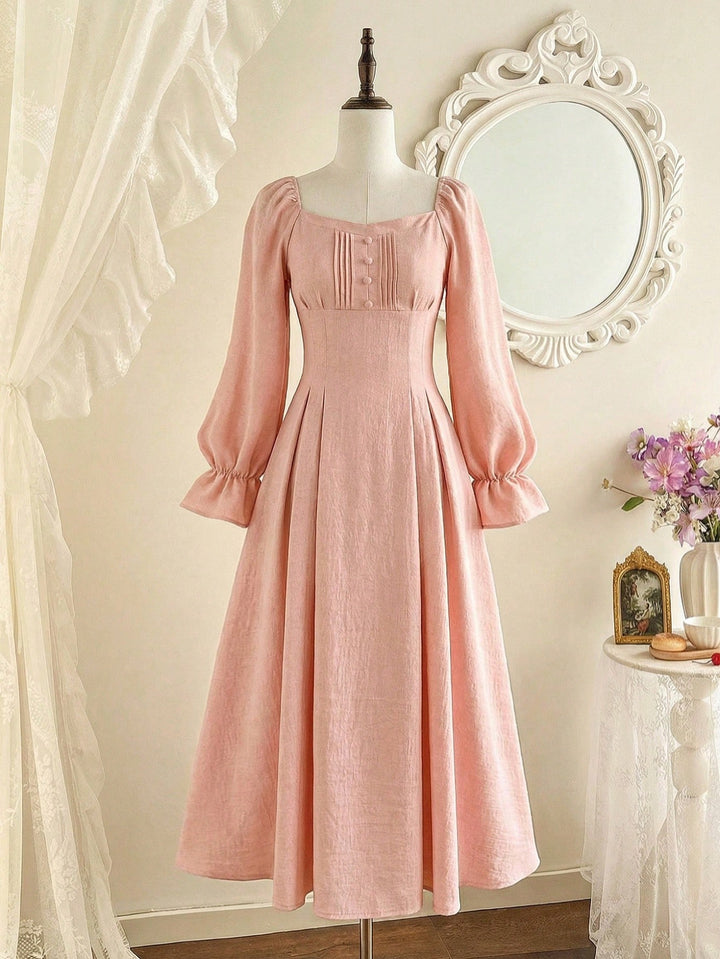 Rochie maxi SHEIN, roz