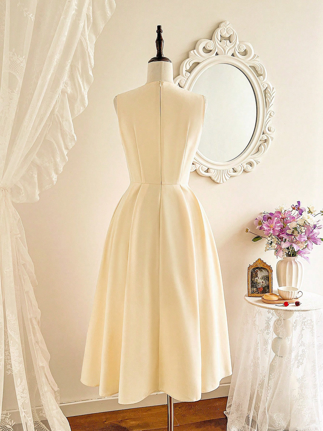 Rochie midi SHEIN, galben