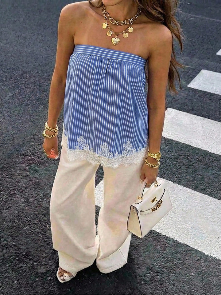 SHEIN top, kék