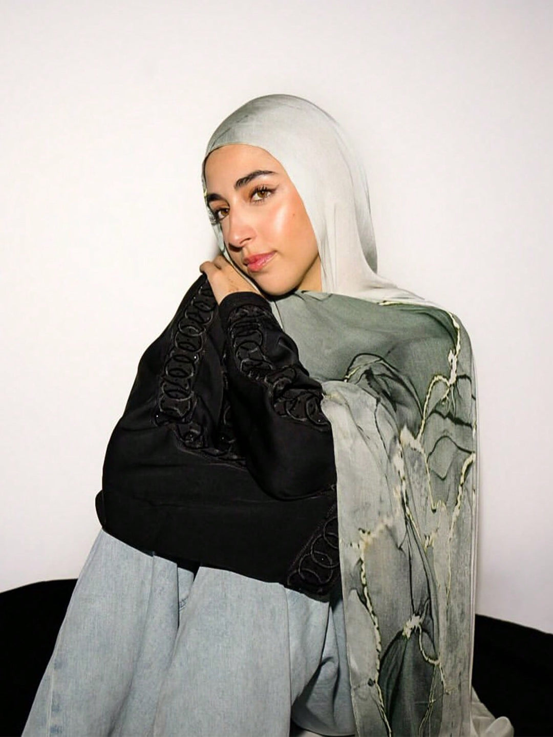 Hijab SHEIN, verde