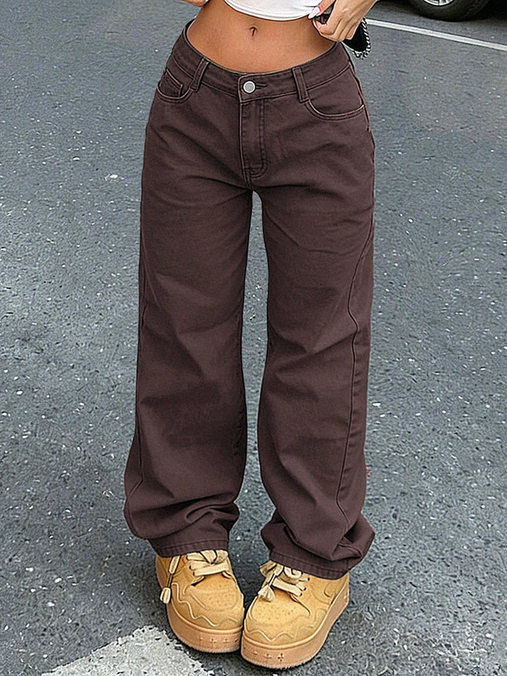 Jeans SHEIN, maro