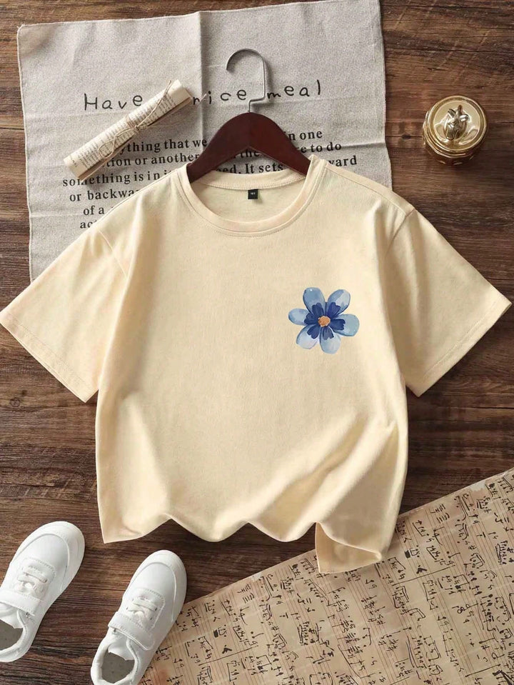 Tricou SHEIN, crem