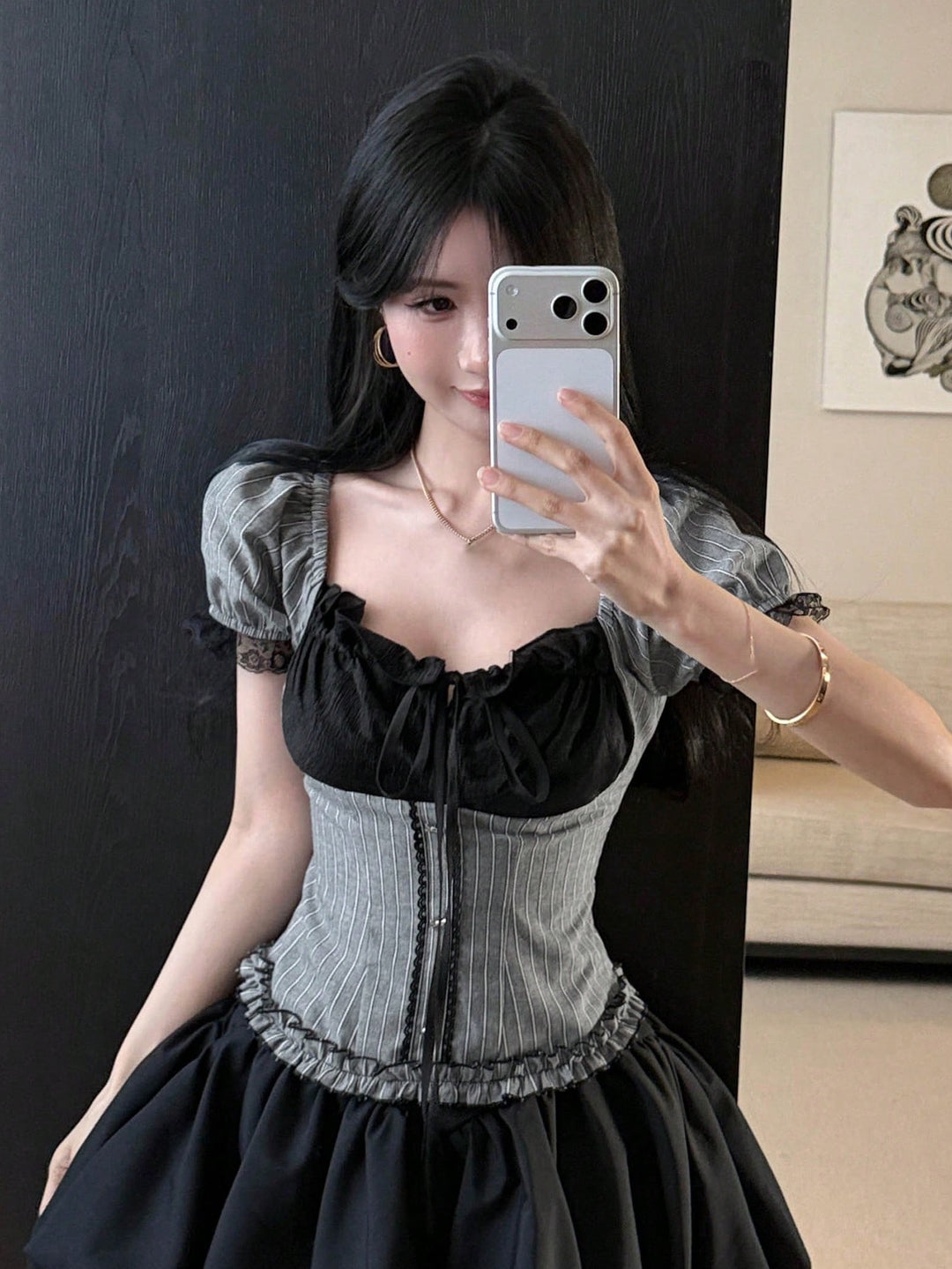 Bluza SHEIN, negru