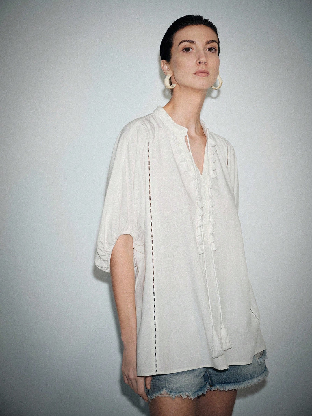 Bluza SHEIN, alb