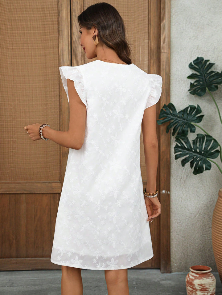 Rochie scurtă SHEIN, alb