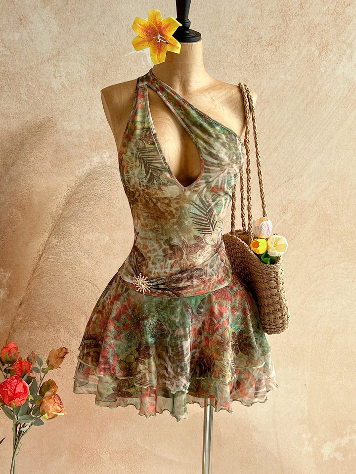 Rochie mini SHEIN, mix culori