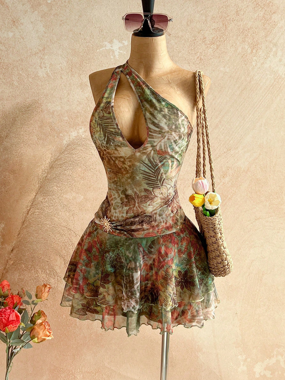 Rochie mini SHEIN, mix culori
