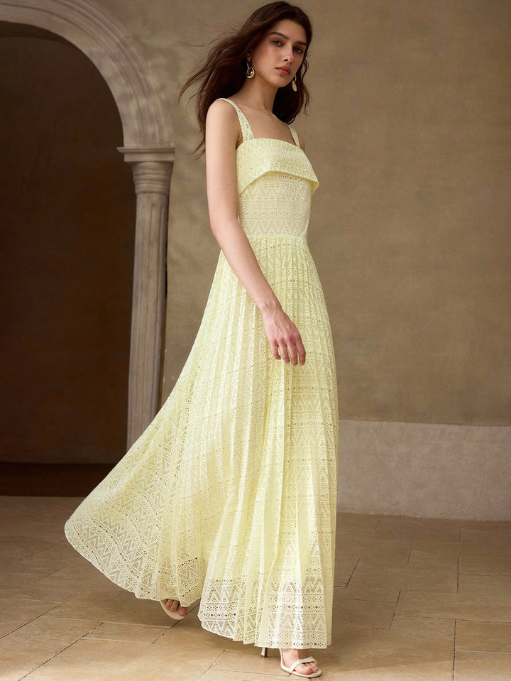 Rochie maxi SHEIN, galben
