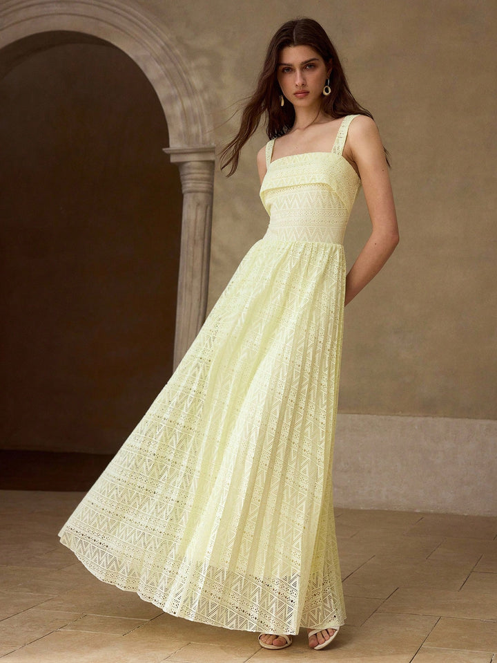Rochie maxi SHEIN, galben