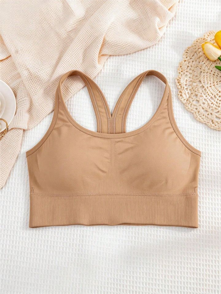 SHEIN sportmelltartó, arany