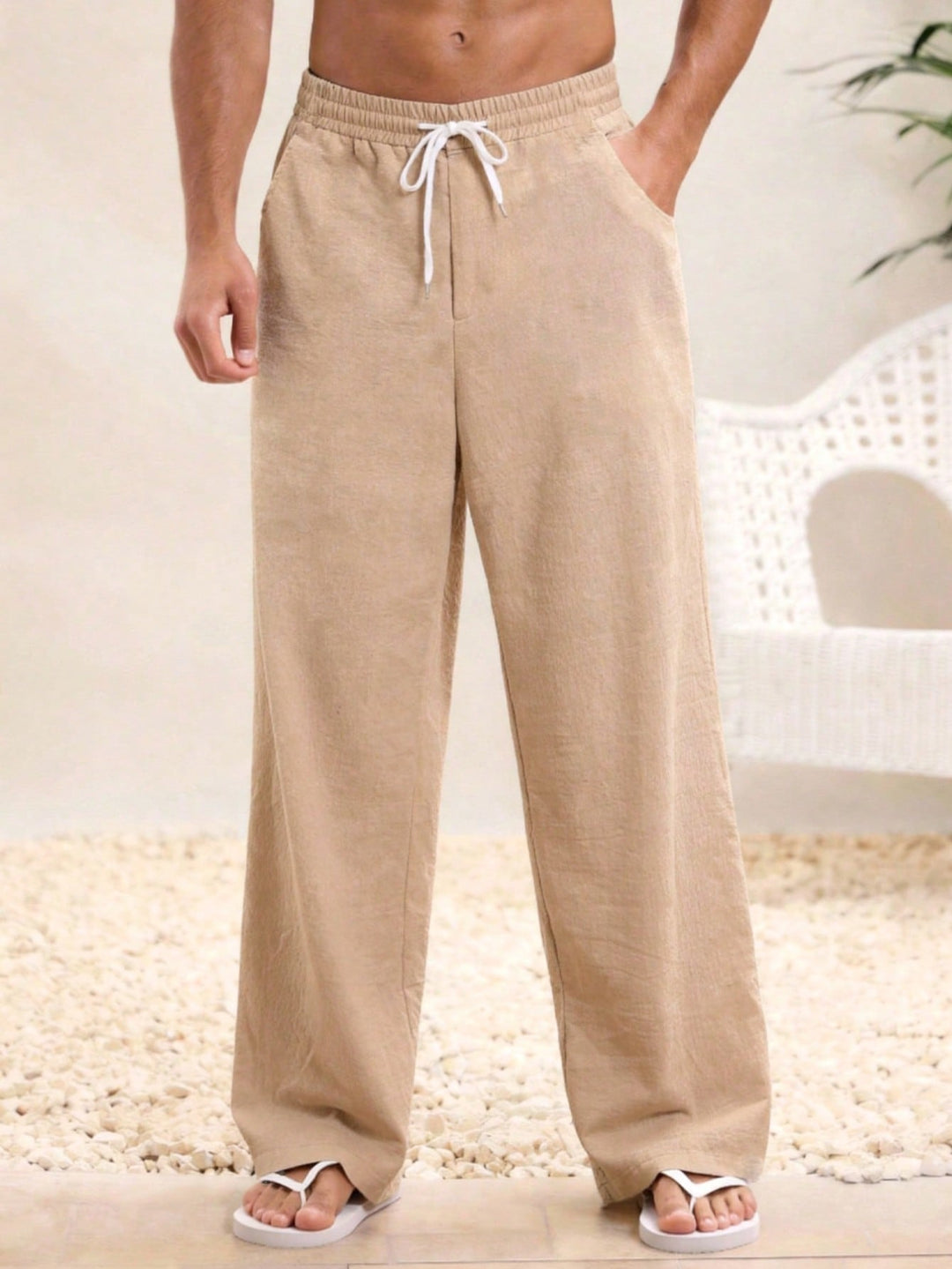 Pantalon SHEIN, kaki