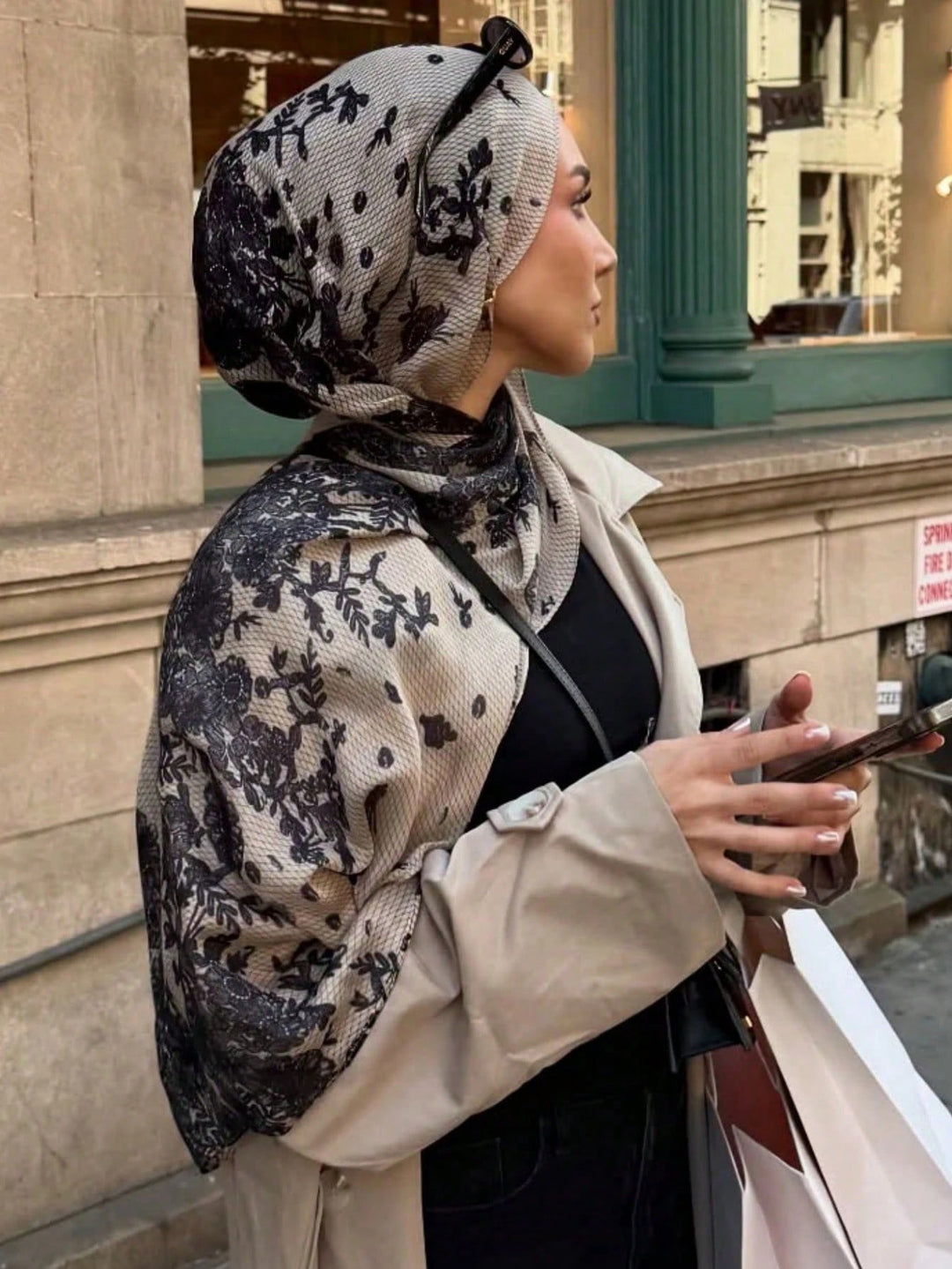 Hijab SHEIN, roz
