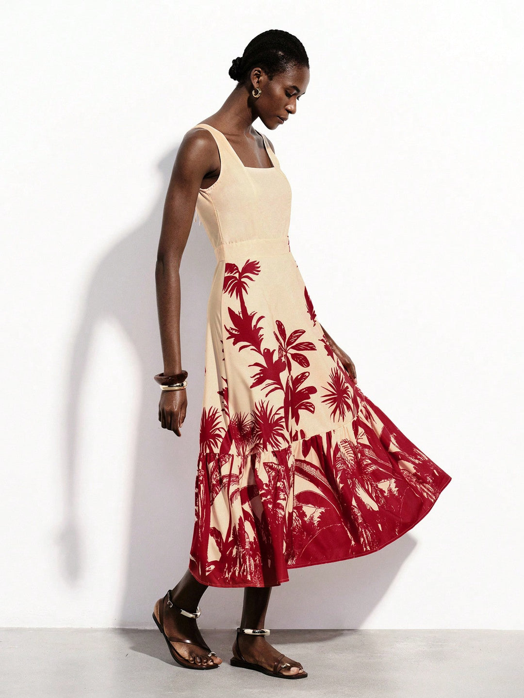 Rochie midi SHEIN, mix culori