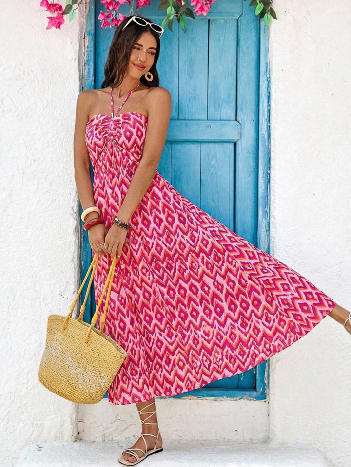 Rochie maxi SHEIN, roz