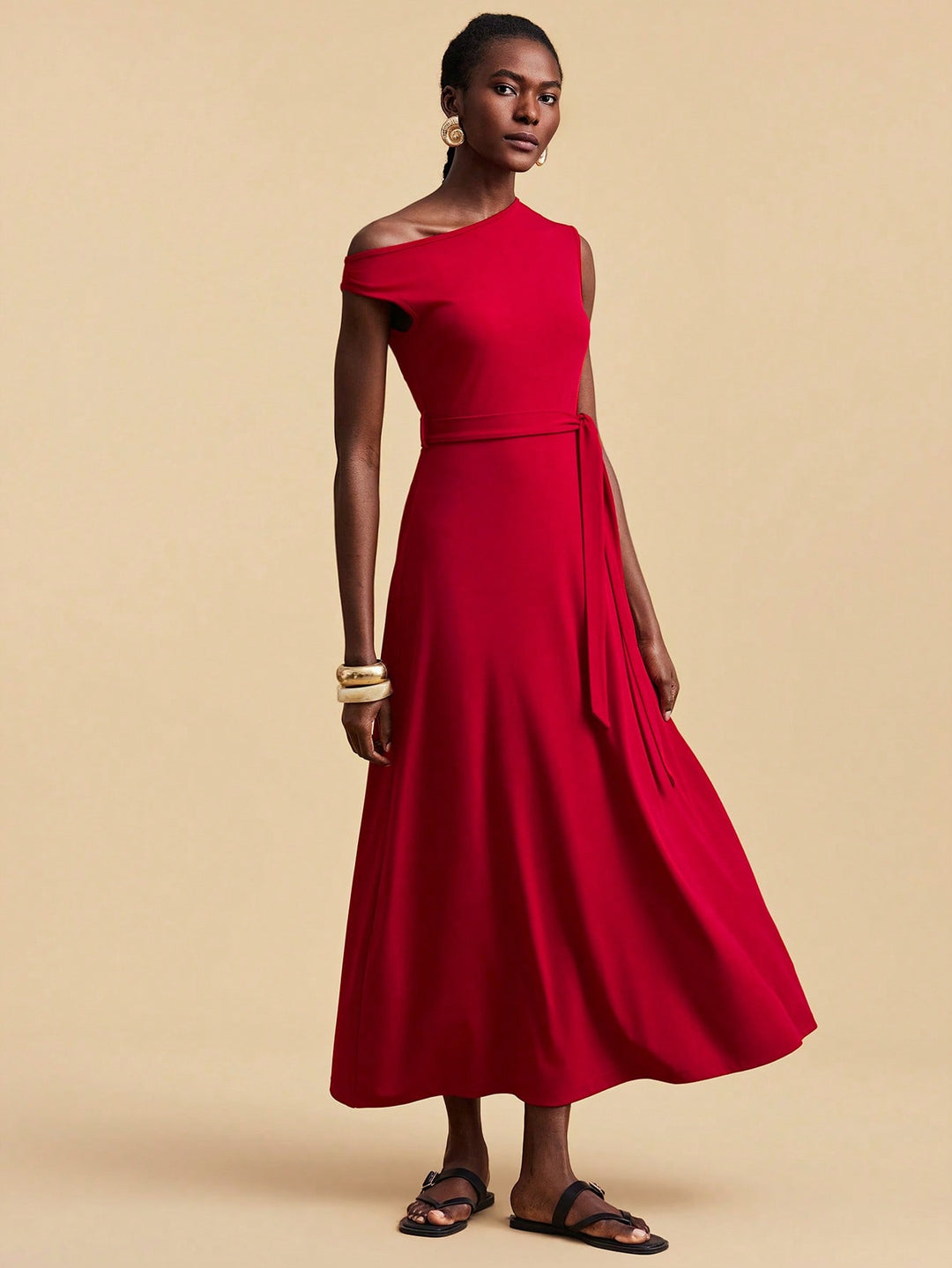 Rochie maxi SHEIN, roșu