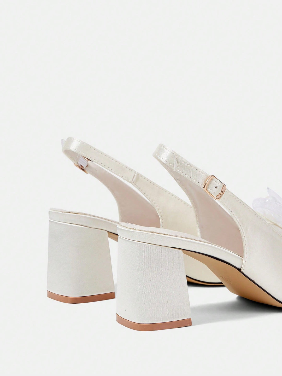 Pantofi cu toc SHEIN, bej