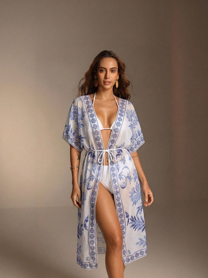 Kimono SHEIN, kék