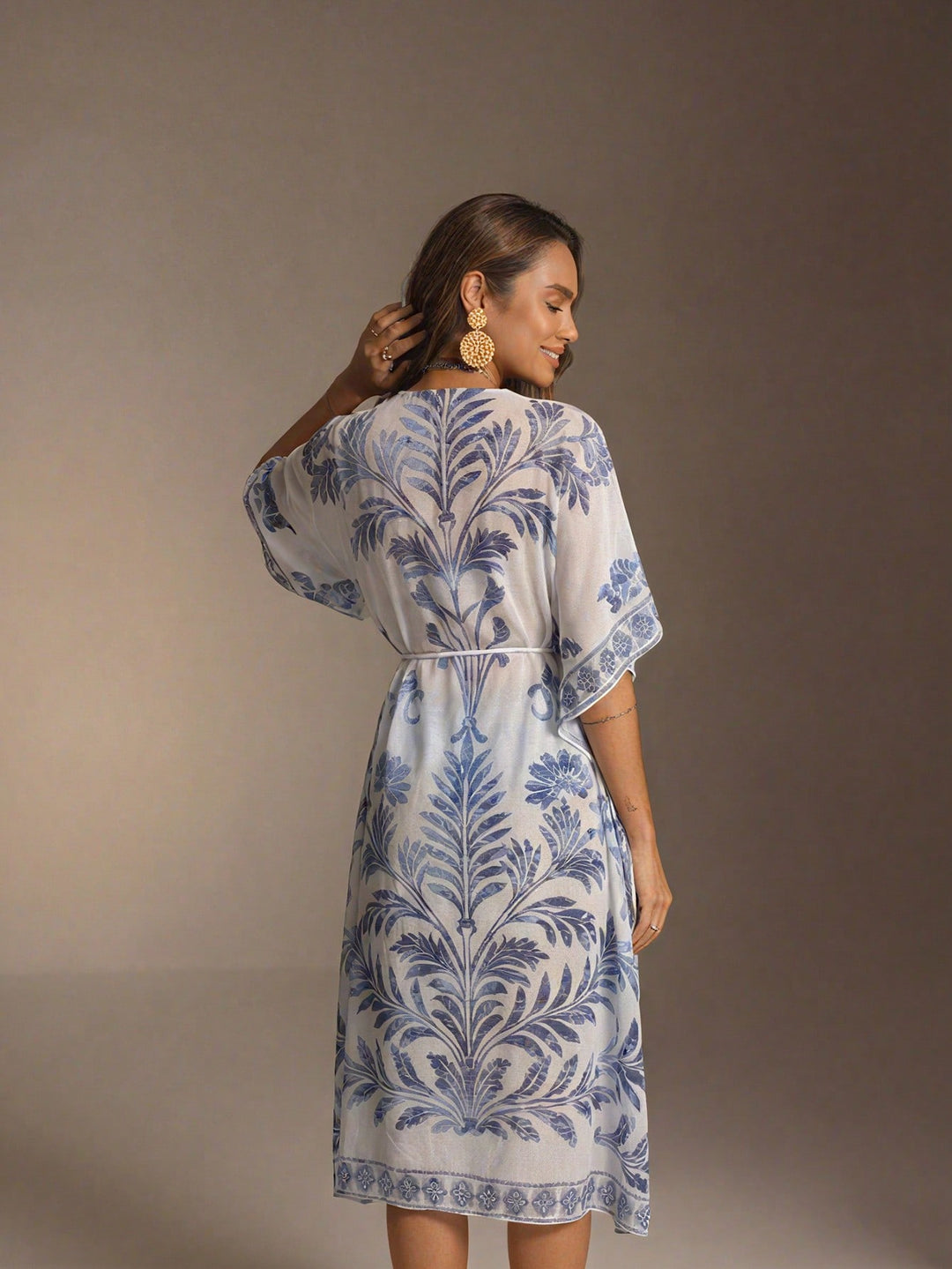 Kimono SHEIN, kék
