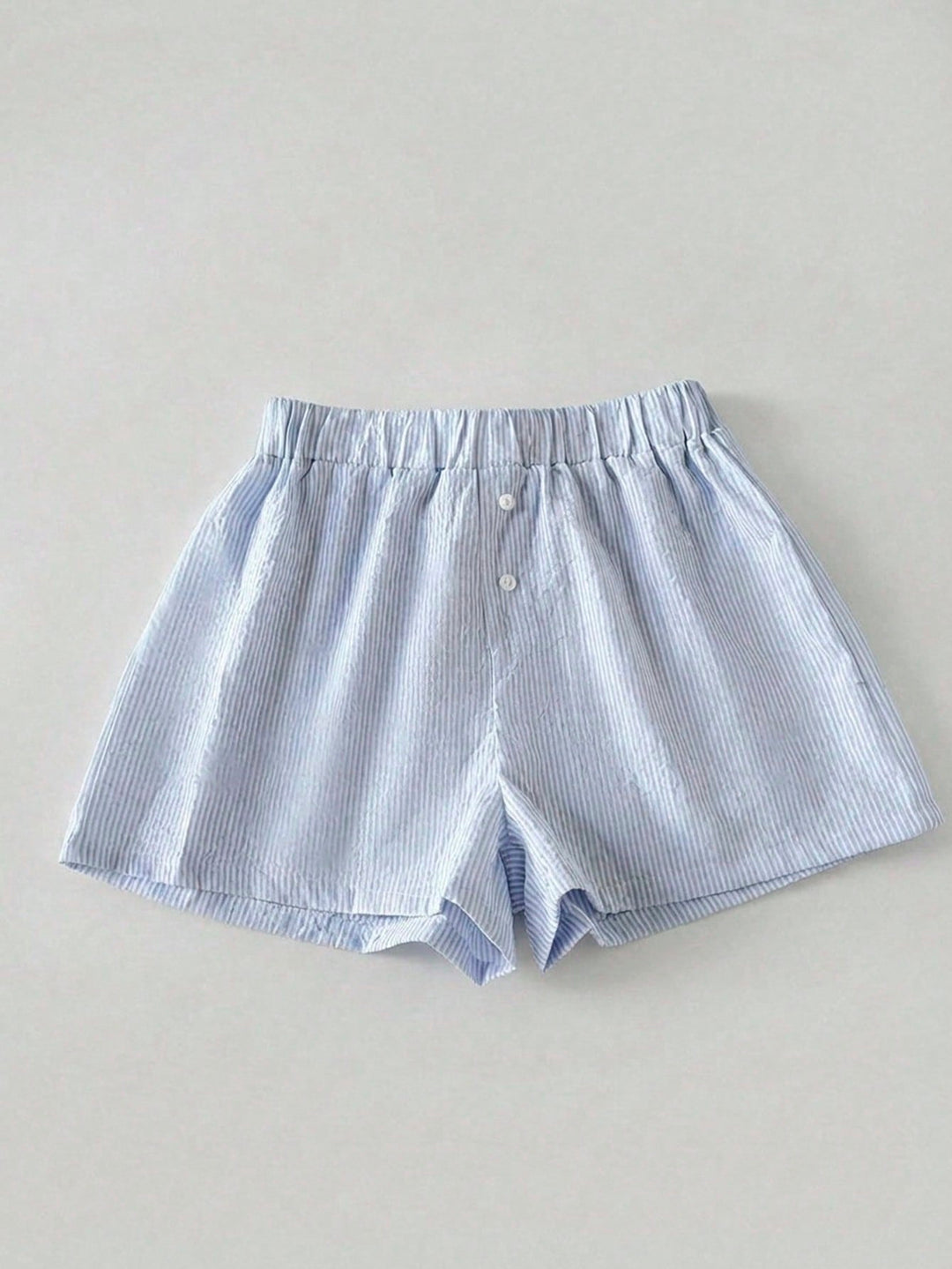 Pantaloni scurți SHEIN, albastru