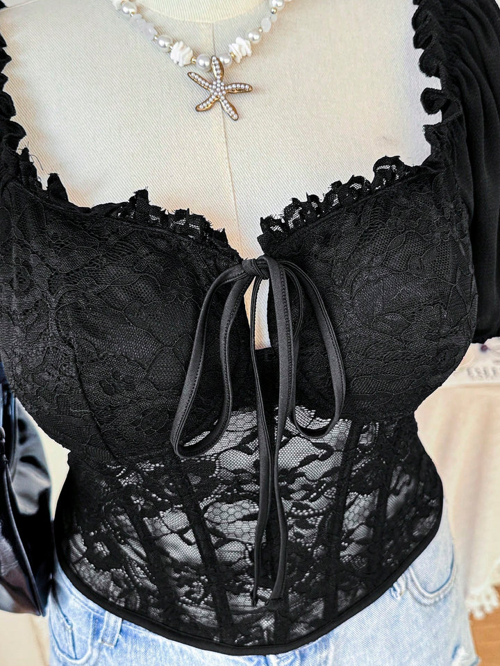 Bluză SHEIN, negru