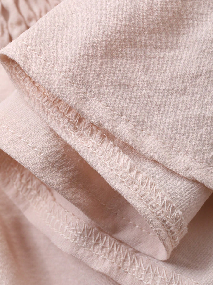Bluza babydoll SHEIN, roz