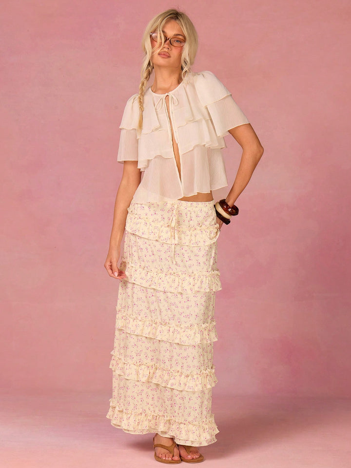 Top SHEIN, alb