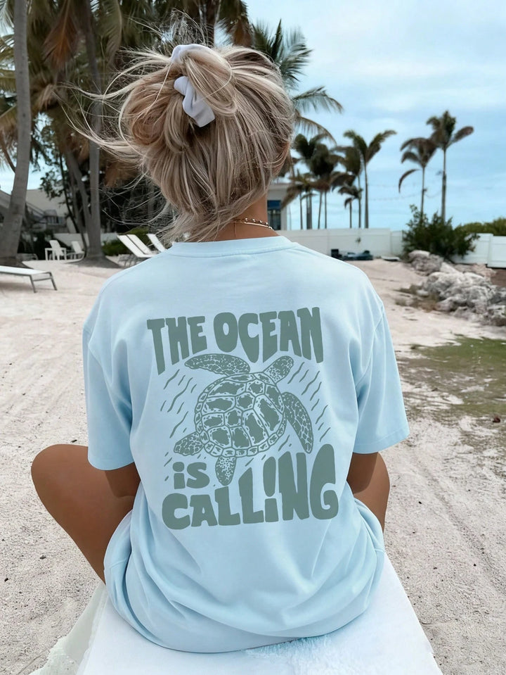Tricou SHEIN, albastru