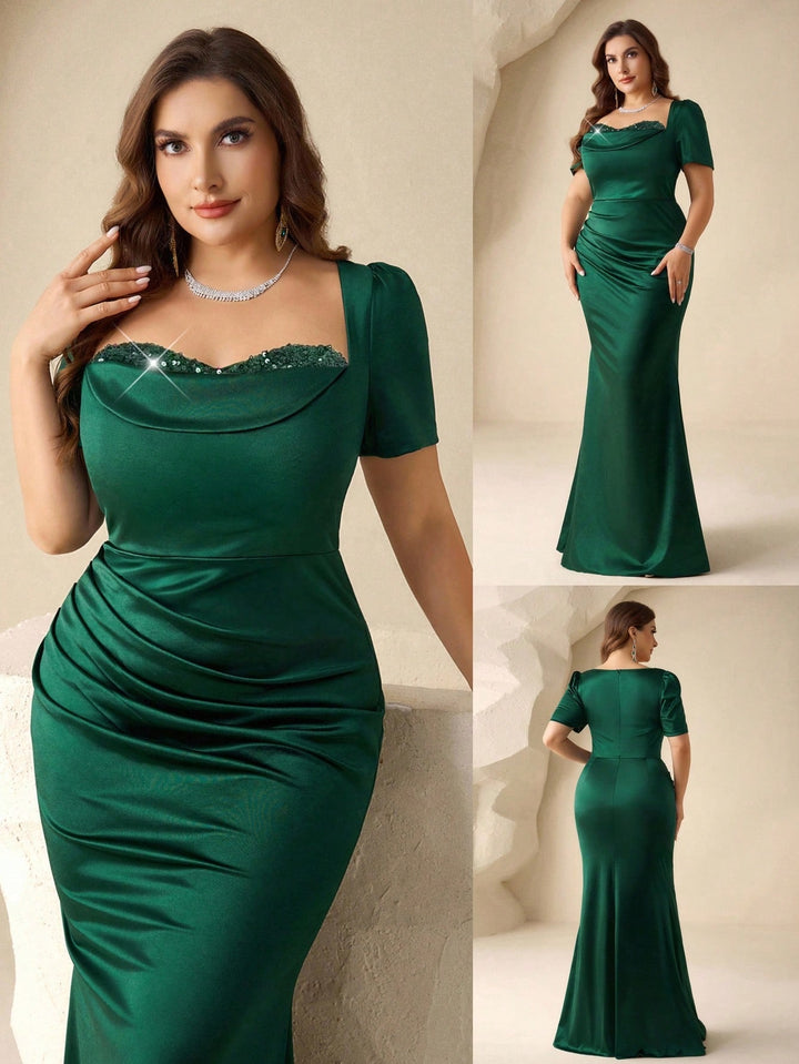 Rochie SHEIN, verde