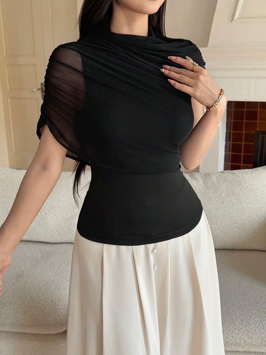 Tricou SHEIN, negru