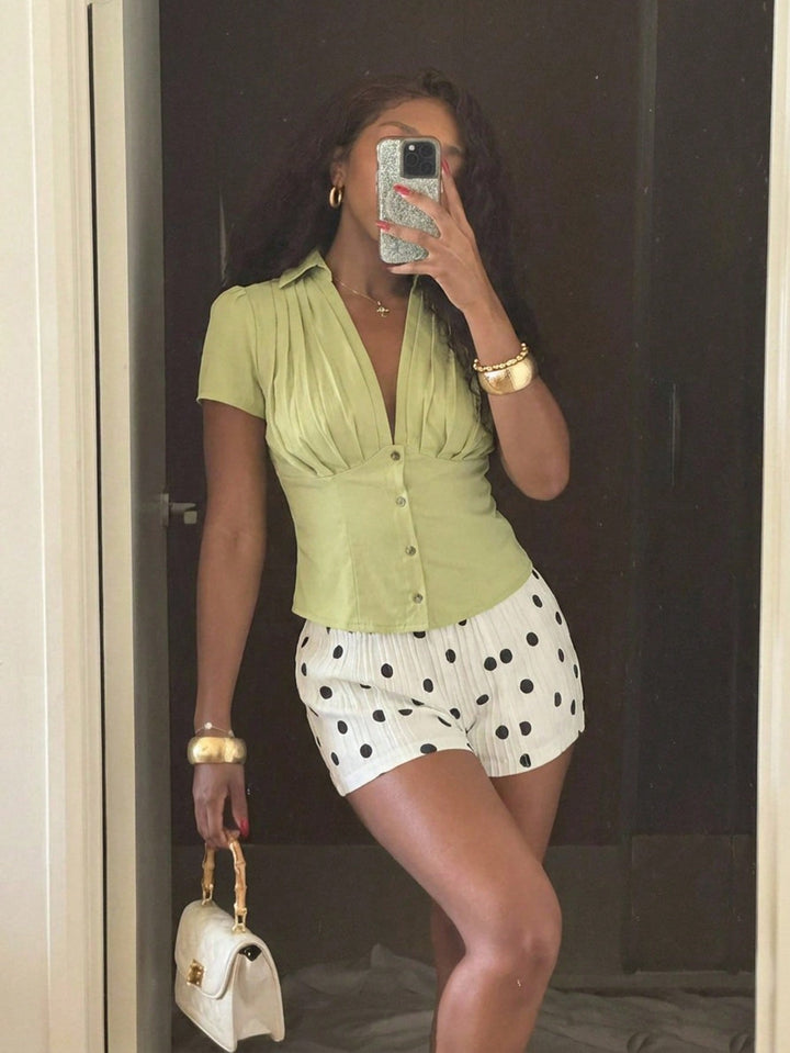 Bluza SHEIN, verde