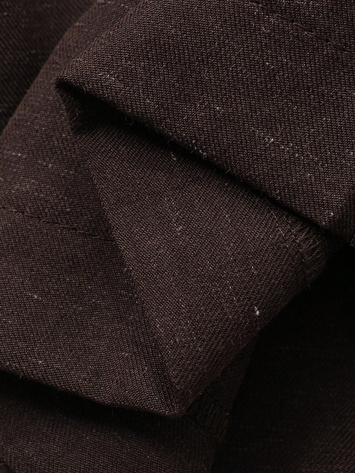 Pantaloni scurți SHEIN, maro