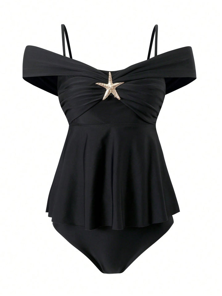 Costum de baie SHEIN, negru