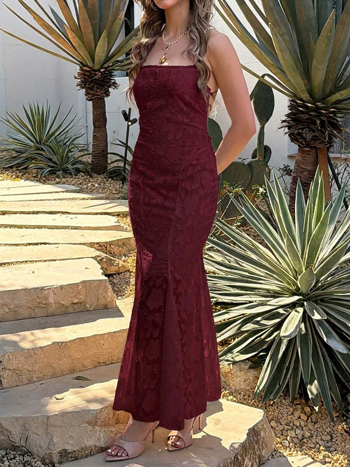 Rochie maxi SHEIN, vișiniu